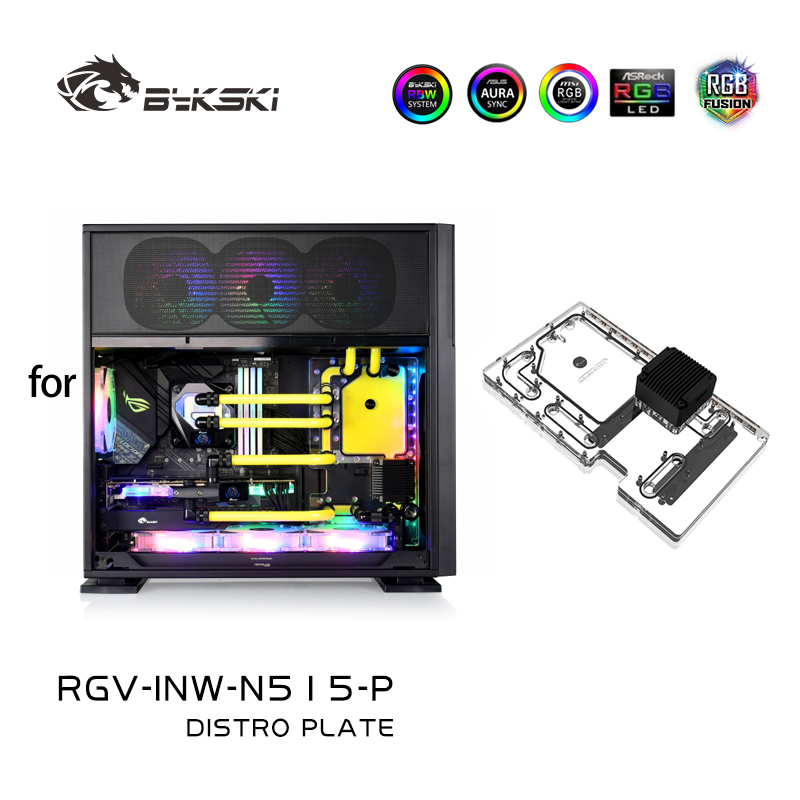 Distro Plate Ddc Pump Combo - Bykski Acryl Distro Plaat Gebruik voor