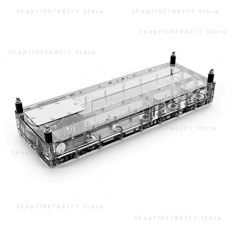 Integrated Pump Reservoir Distro Plate - Alphacool Core Distro Plate 240L links/rechts