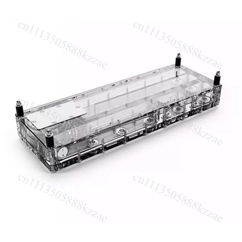 Integrated Pump Reservoir Distro Plate - Alphacool Core Distro Plate 240/360 met