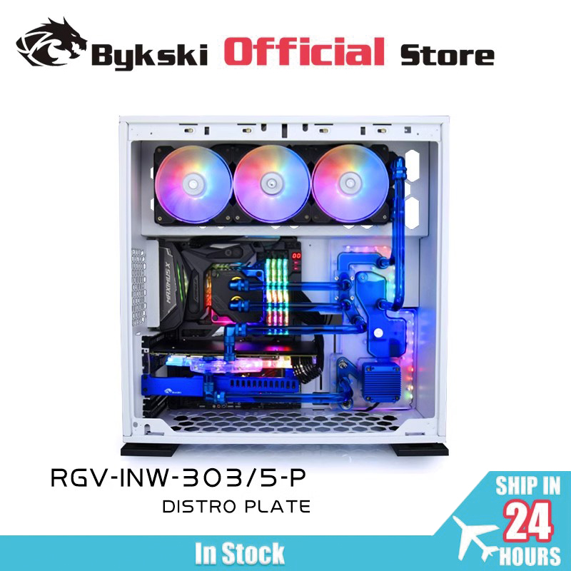 BYKSKI Acryl Board Water Kanaa - Distro Plate Ddc Pump Combo recensie en prijs