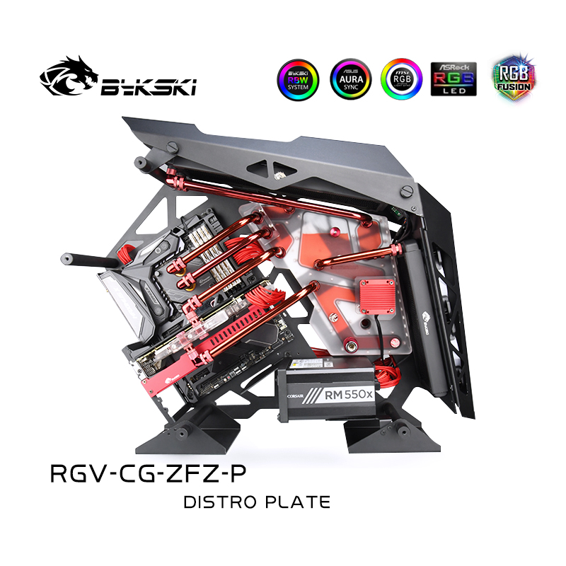 BYKSKI Acryl Board Waterkanaal - Distro Plate Ddc Pump Combo recensie en prijs