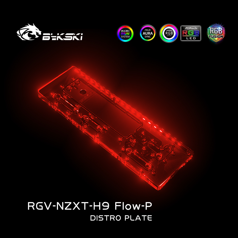 Bykski RGV-NZXT-H9 FIow-P Acry - Distro Plate Ddc Pump Combo recensie en prijs