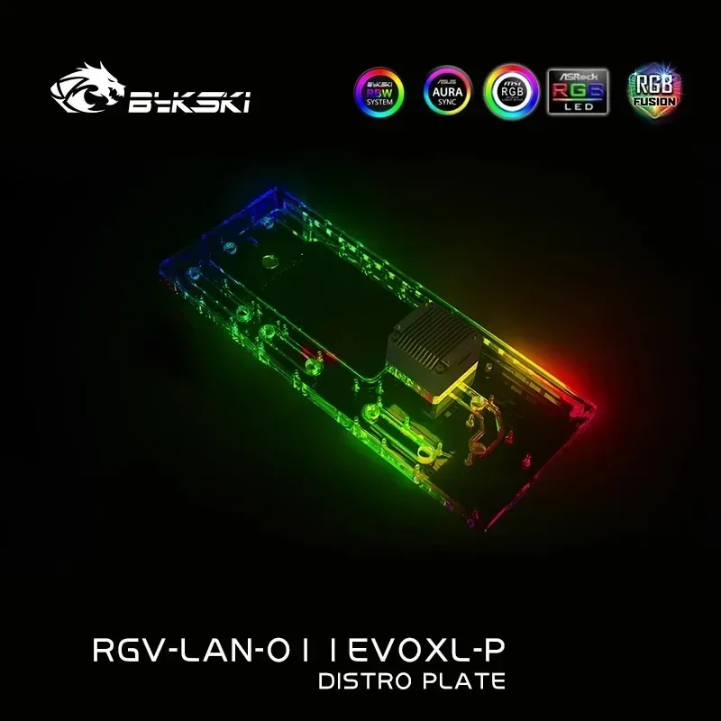 Bykski Acryl Distro Plaat/Boar - Distro Plate Ddc Pump Combo recensie en prijs