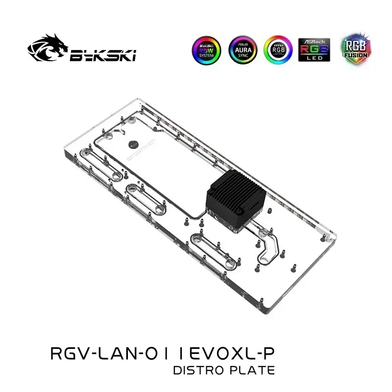 Bykski Acryl Distro Plaat/Boar - Distro Plate Ddc Pump Combo recensie en prijs