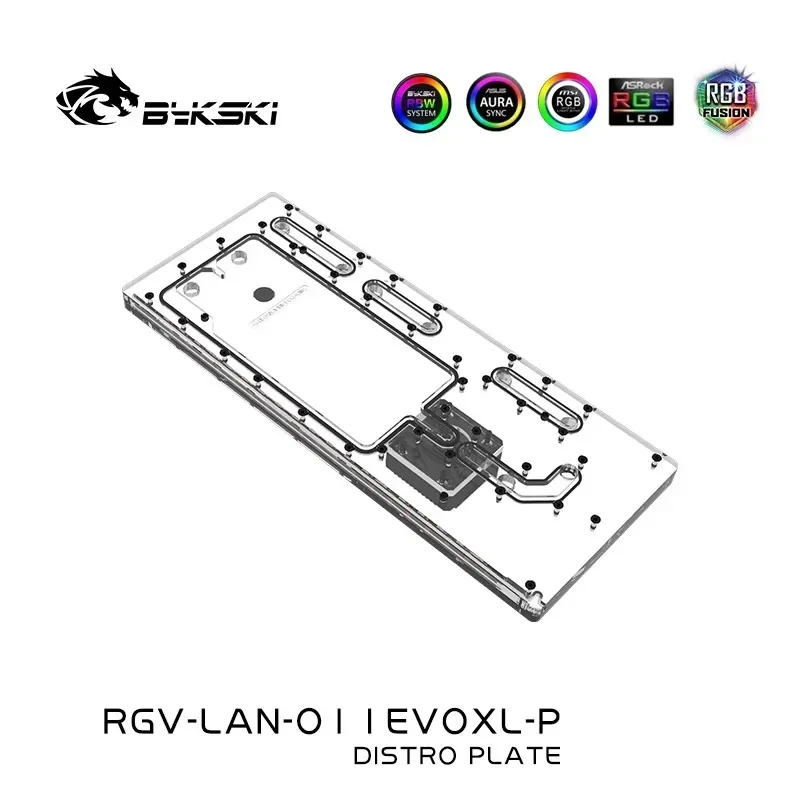Bykski Acryl Distro Plaat/Boar - Distro Plate Ddc Pump Combo recensie en prijs