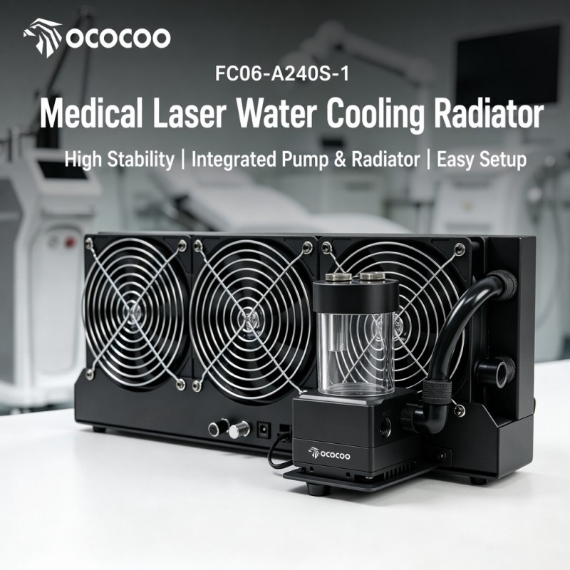 OCOCOO 360mm externe radiator  - External Radiator Water Cooling Kit recensie en prijs